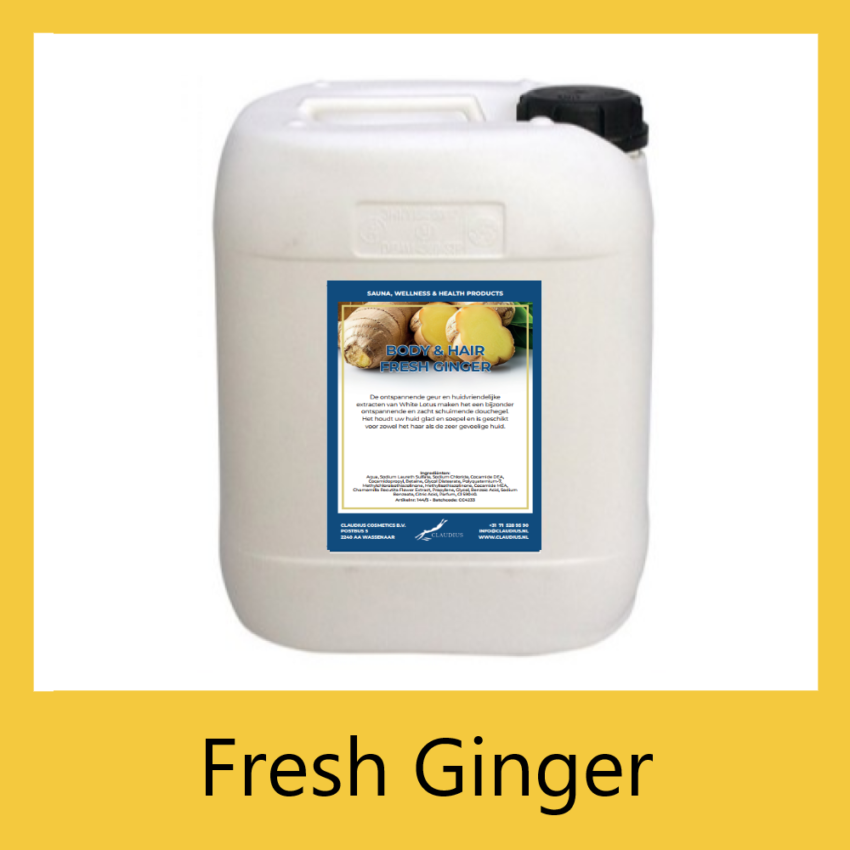 Body-en-Hair Fresh Ginger 10 liter