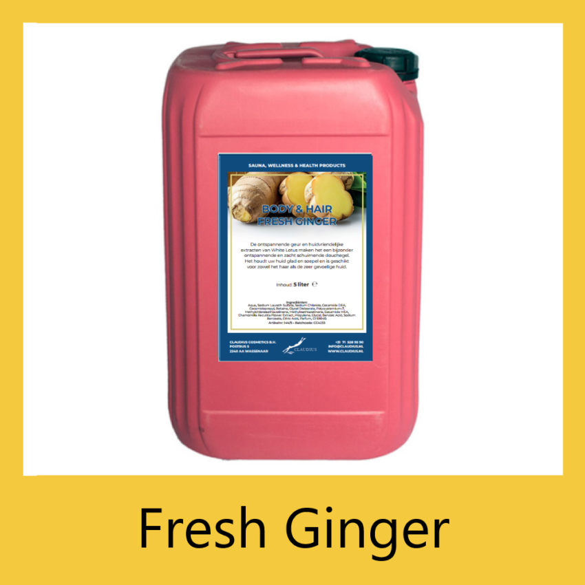 Body-en-Hair Fresh Ginger 25 liter