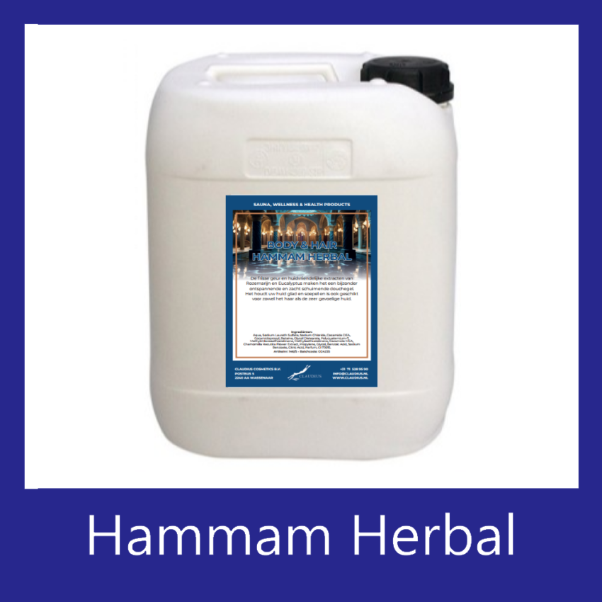 Body-en-Hair Hammam Herbal 10 liter