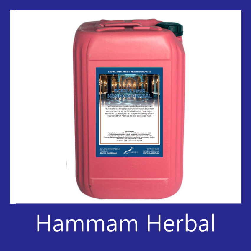 Body-en-Hair Hammam Herbal 25 liter