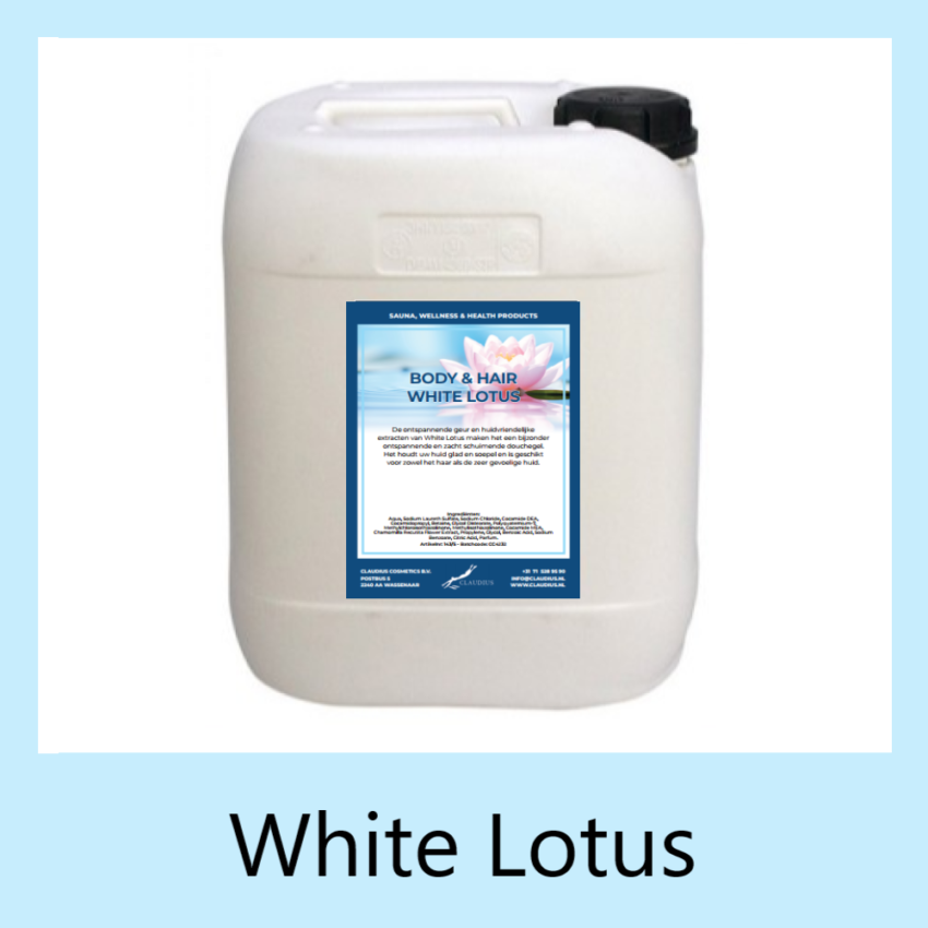 Body-en-Hair White Lotus 10 liter