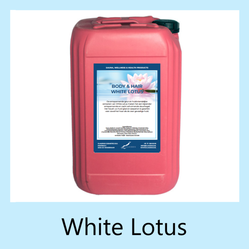 Body-en-Hair White Lotus 25 liter