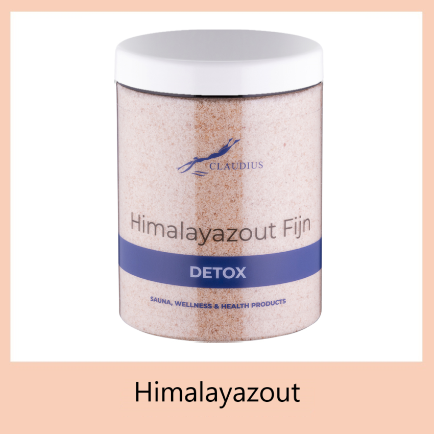 Himalayazout 1250 gram - witte deksel