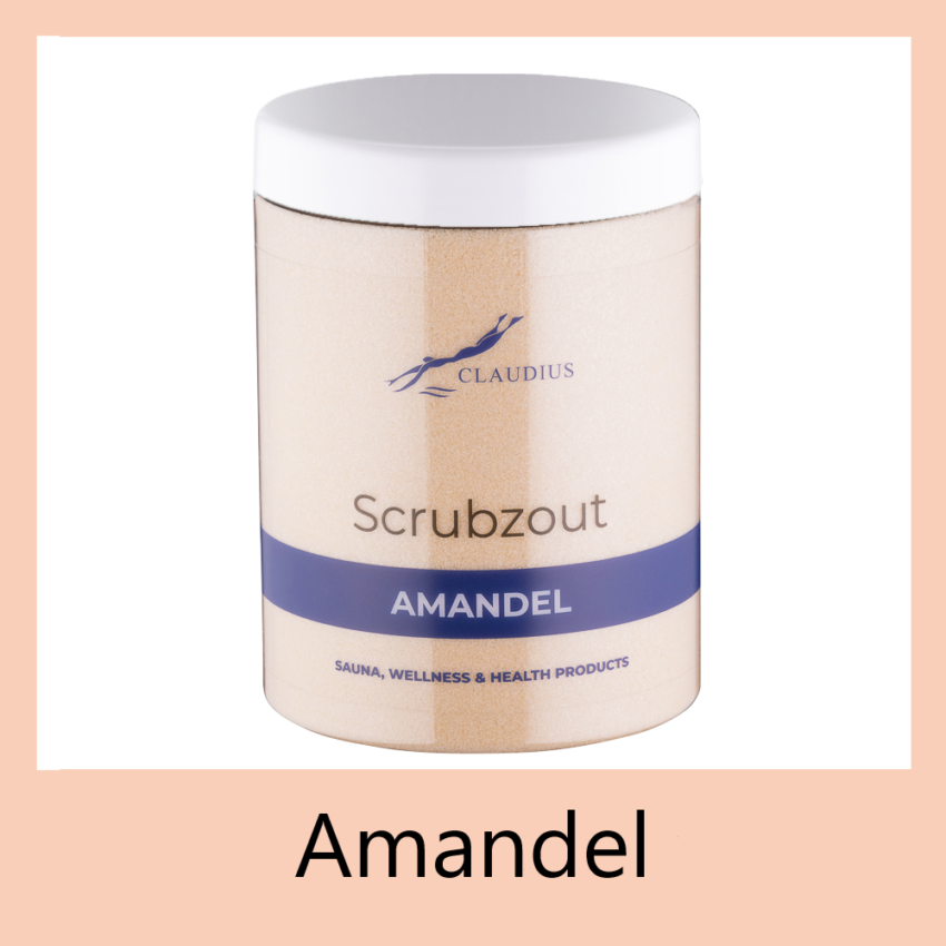 Scrubzout Amandel 1250 gram - wit