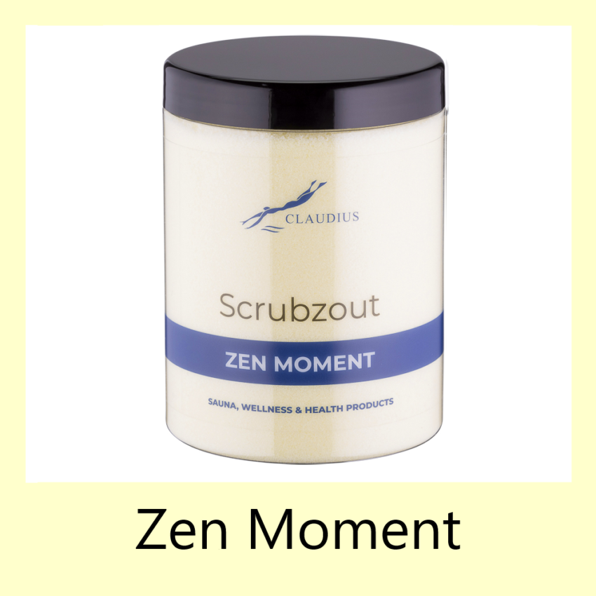 Scrubzout Zen Moment 1250 gram - zwart