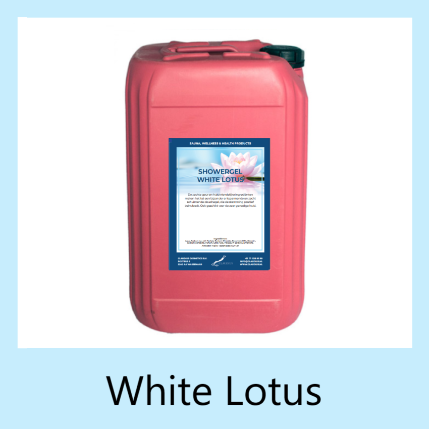 Showergel White Lotus 25 liter