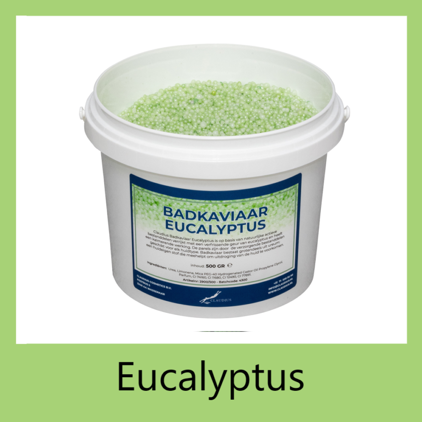 Badkaviaar Eucalyptus 500 gram