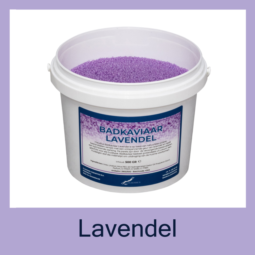 Badkaviaar Lavendel 500 gram