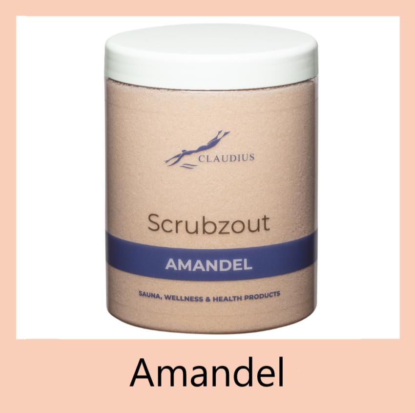 Scrubzout Amandel 1250 gram - wit
