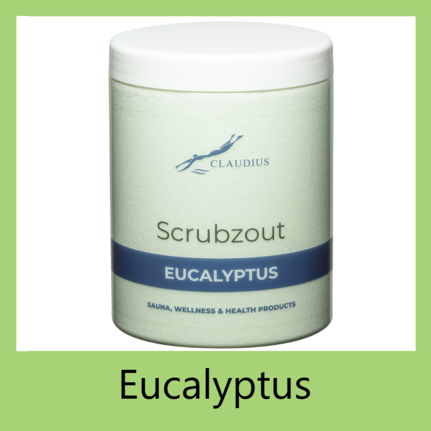 Scrubzout Eucalyptus 1250 gram - wit
