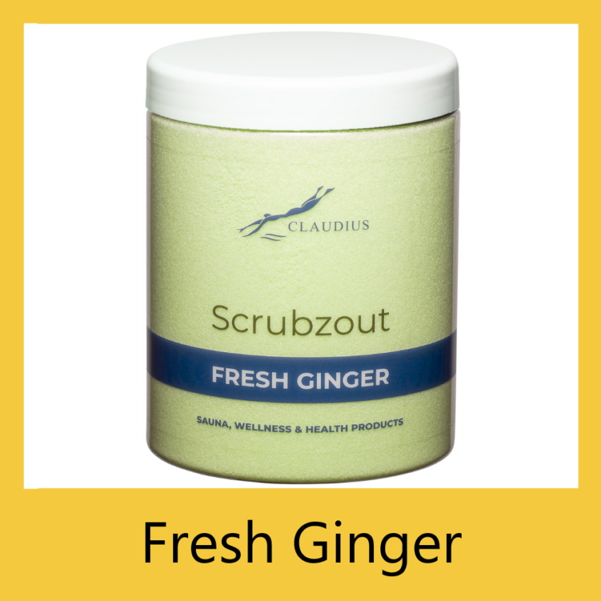 Scrubzout Fresh Ginger 1250 gram - wit