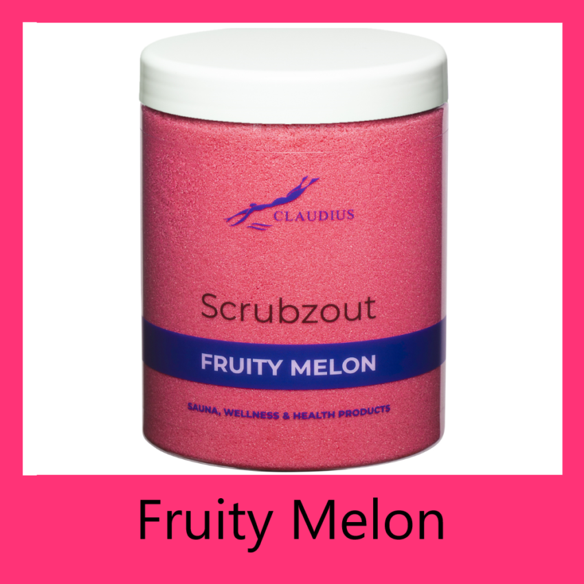 Scrubzout Fruity Melon 1250 gram - wit