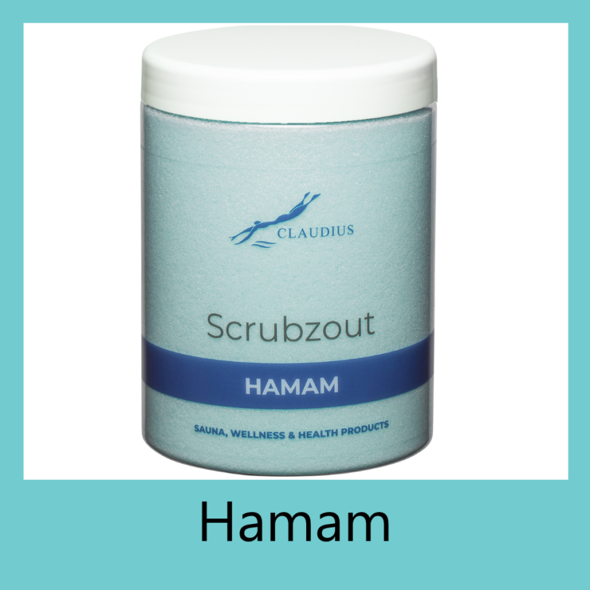 Scrubzout Hamam 1250 gram - wit