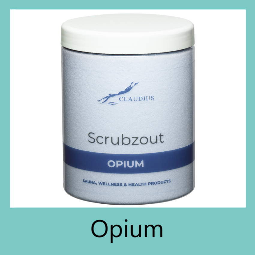 Scrubzout Opium 1250 gram - wit