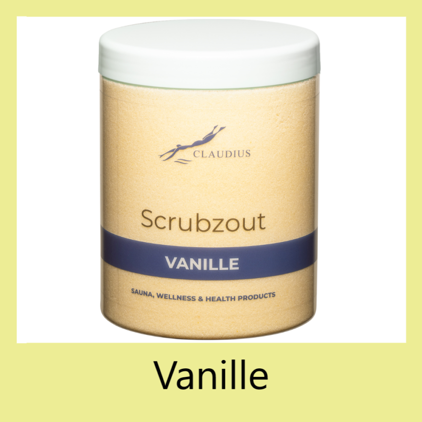 Scrubzout Vanille 1250 gram - wit