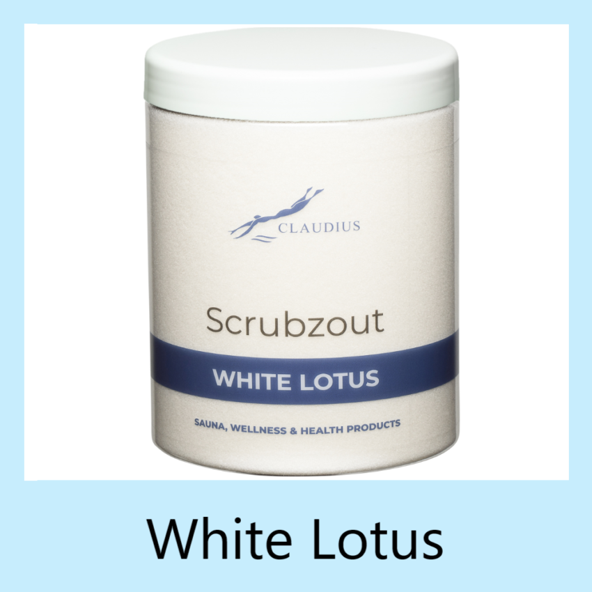 Scrubzout White Lotus 1250 gram - wit