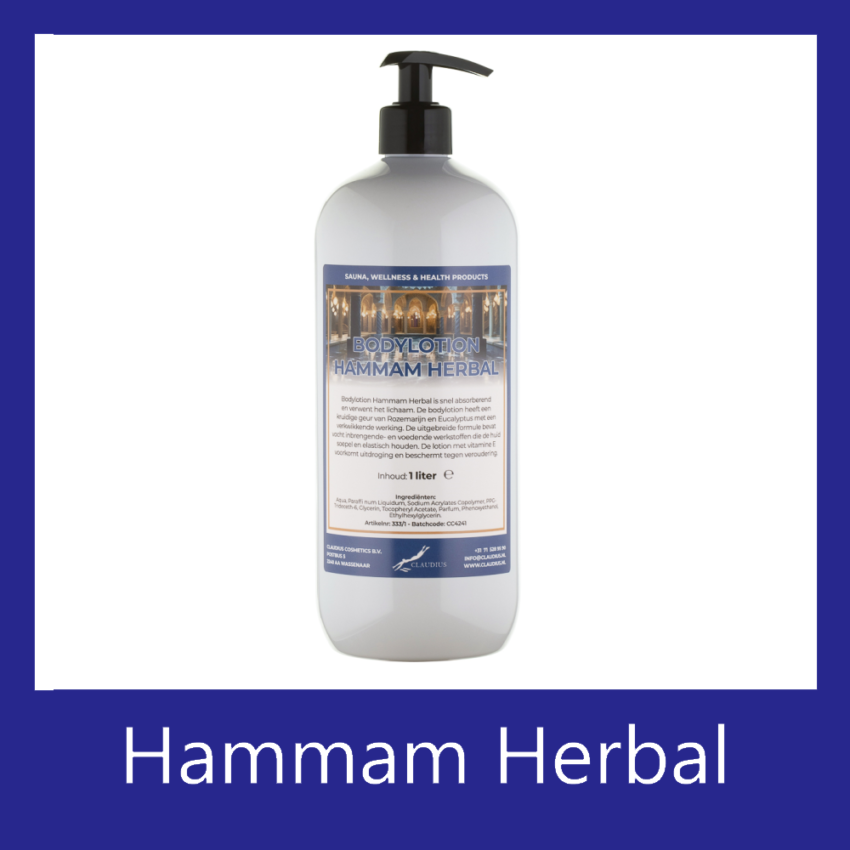 Bodylotion Hammam Herbal 1 liter met pomp