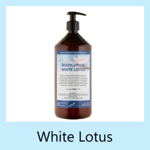 Claudius Bodylotion <br>White Lotus <br> 1 liter met pomp