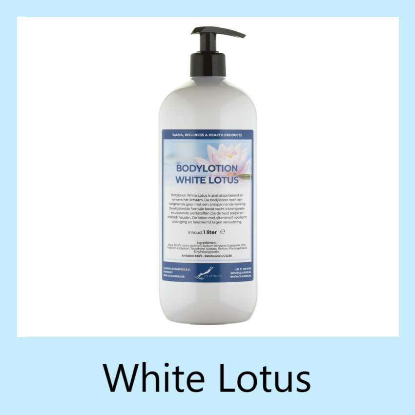 Bodylotion White Lotus 1 liter met pomp