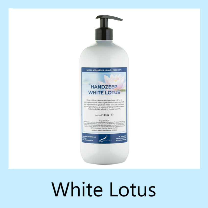 Handzeep White Lotus 1 liter met pomp