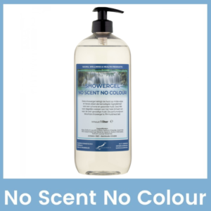 Claudius Showergel <br>No Scent No Colour <br> 1 liter met pomp