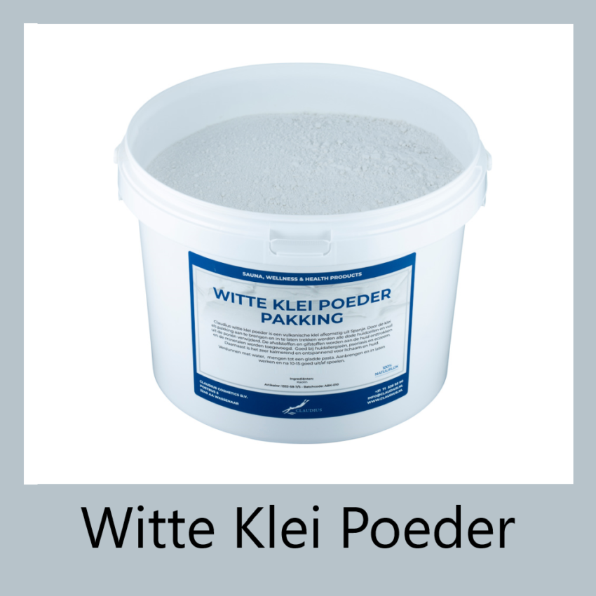 Witte klei Poeder 10 KG