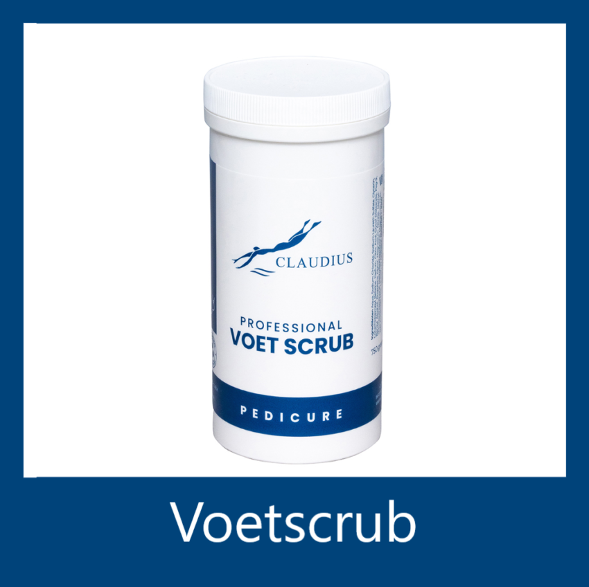 voetscrub met kader 750 gram