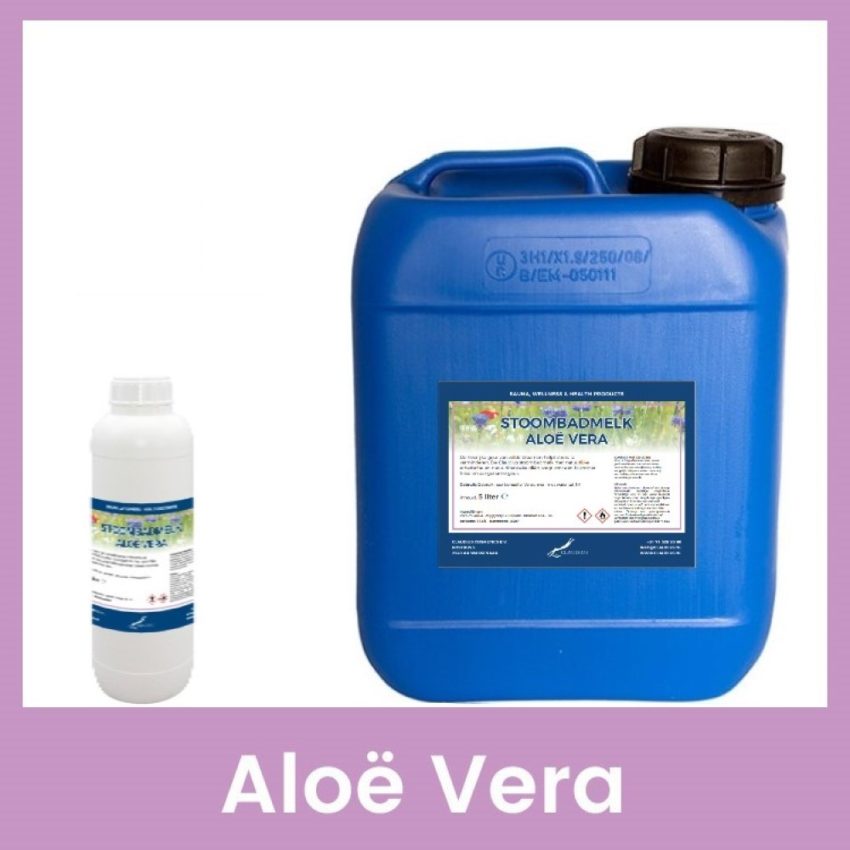 Stoombadmelk Aloe Vera 1 + 5 liter