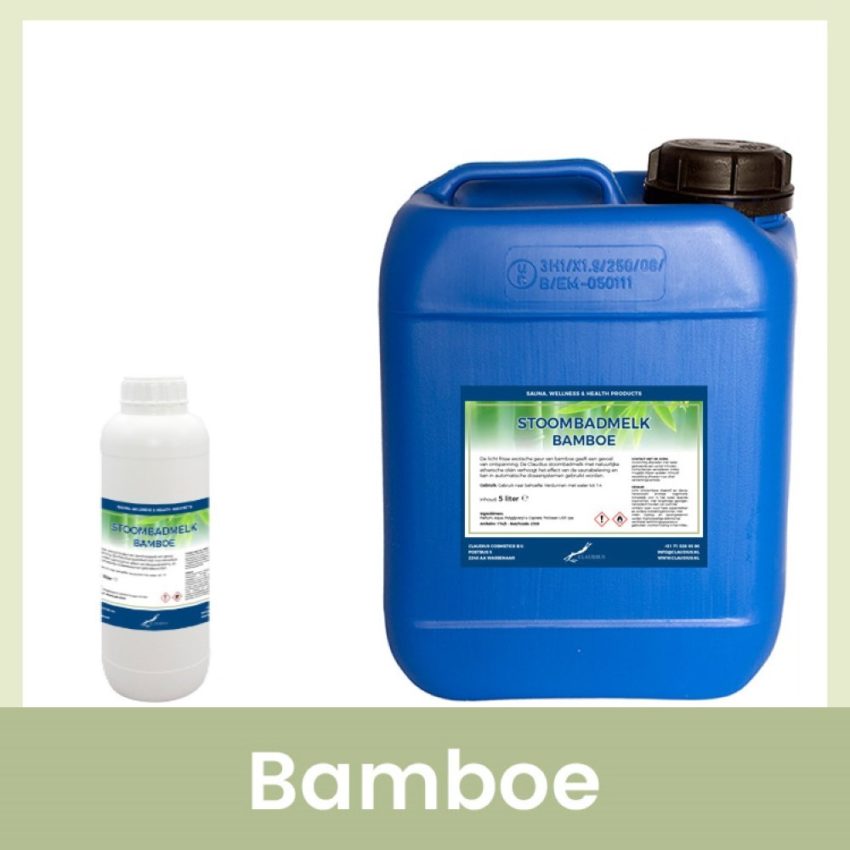 Stoombadmelk Bamboe 1 + 5 liter