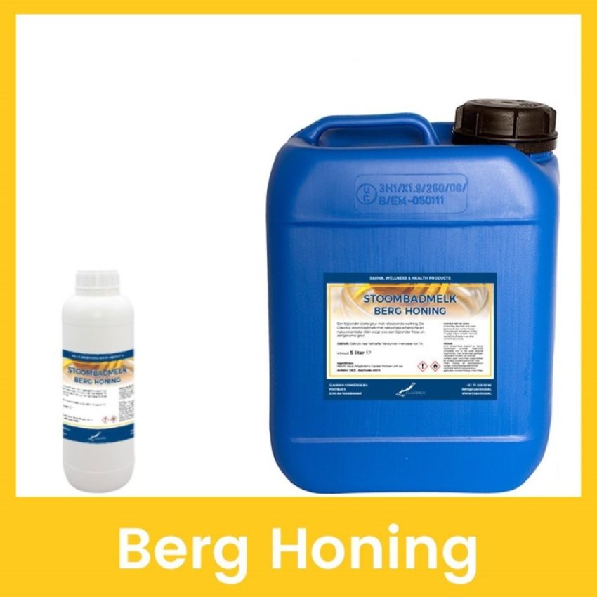 Stoombadmelk Berg Honing 1 + 5 liter