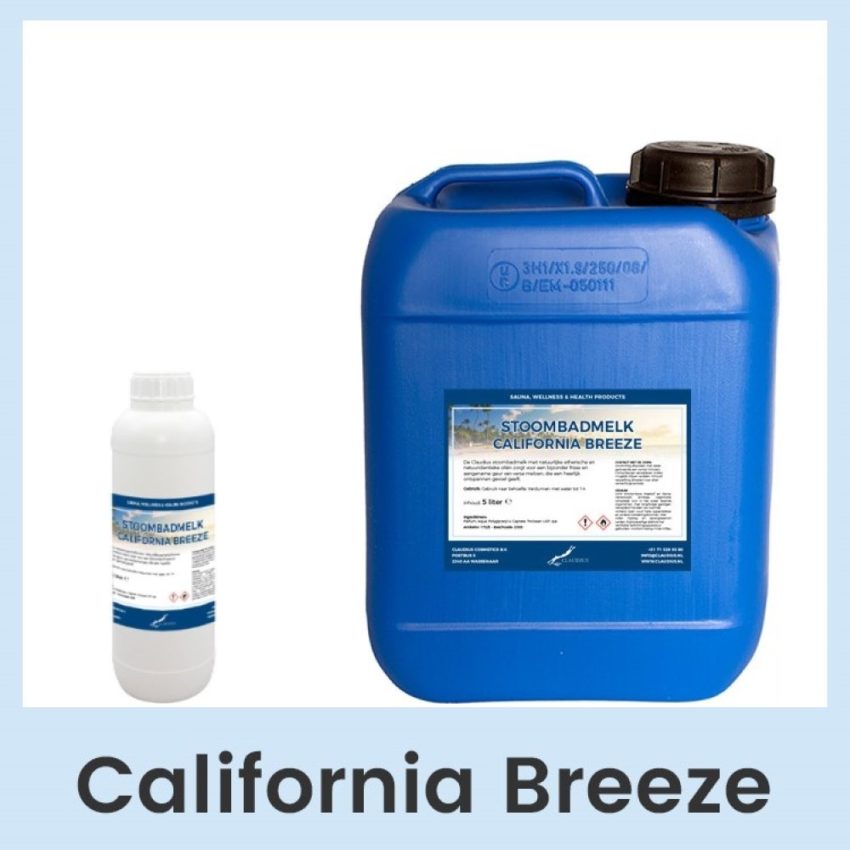 Stoombadmelk California Breeze 1 + 5 liter