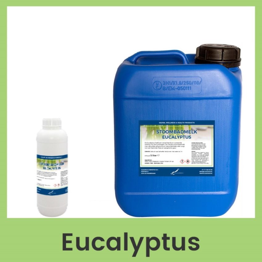 Stoombadmelk Eucalyptus 1 + 5 liter