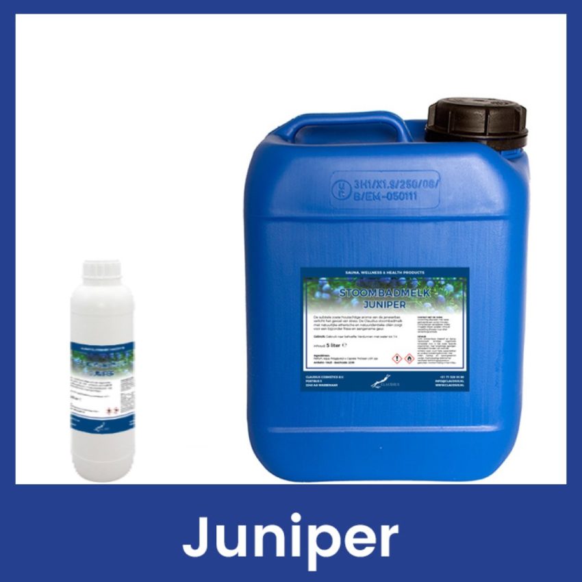 Stoombadmelk Juniper 1 + 5 liter