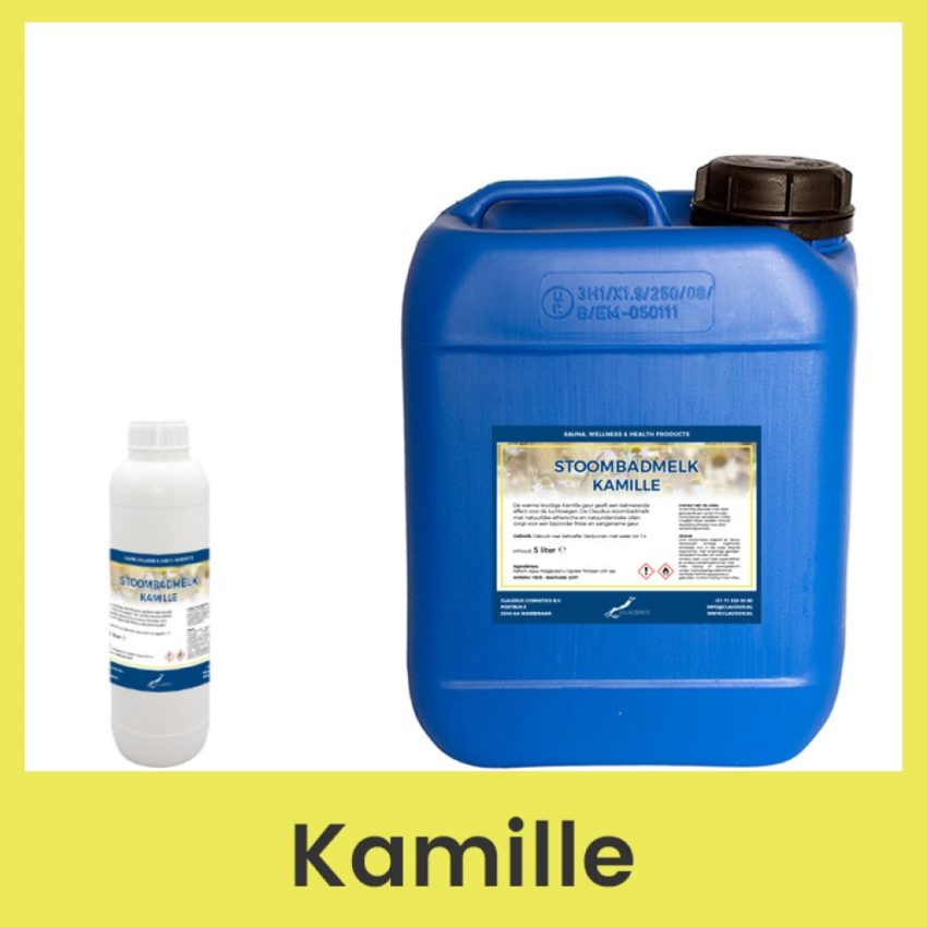 Stoombadmelk Kamille 1 + 5 liter