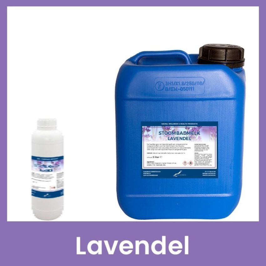 Stoombadmelk Lavendel 1 + 5 liter