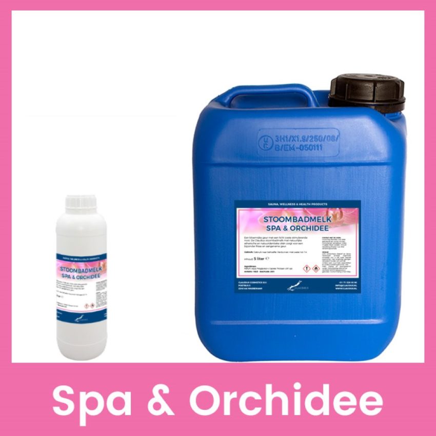 Stoombadmelk Spa & Orchidee 1 + 5 liter