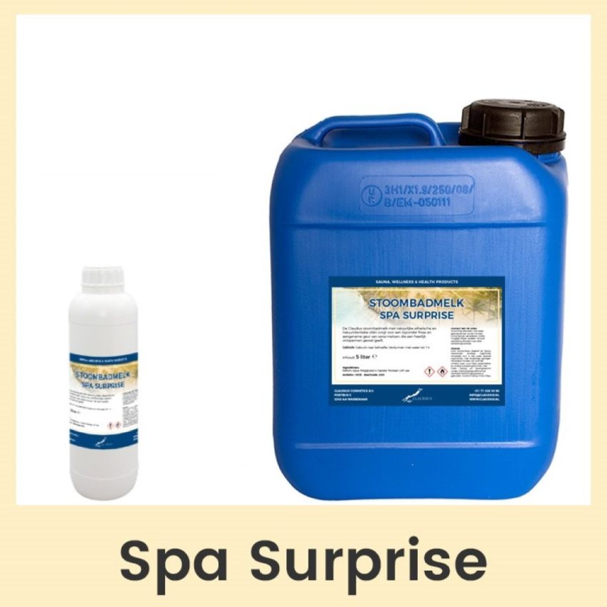 Stoombadmelk Spa Surprise 1 + 5 liter