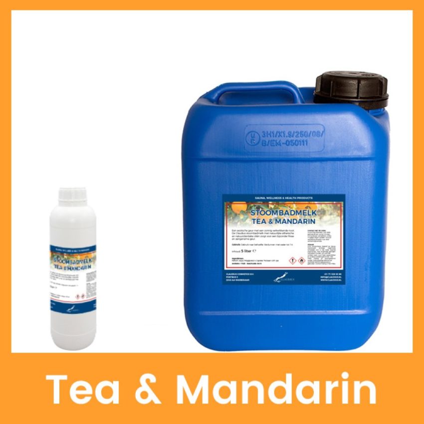 Stoombadmelk Tea & Manderin 1 + 5 liter