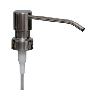 Luxe RVS Zilveren Pomp